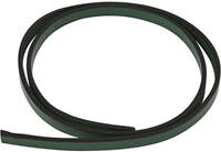 CC Imitation leather band 10 mm Green 1 m