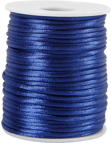 CC Satijnkoord 2 mm Blauw 50 m