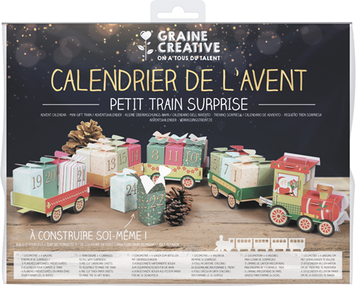 GC Adventkalender Trein 11x75 cm