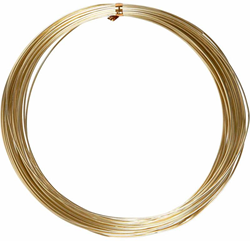 CC Alu Draad 1 mm Goud 16 m