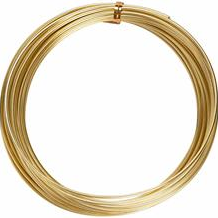 CC Alu Draad 2 mm Goud 10 m
