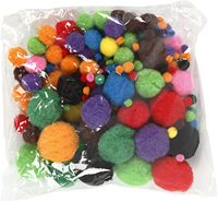 CC Pompoms Multigekleurd 5-40 mm 150 stuks-2