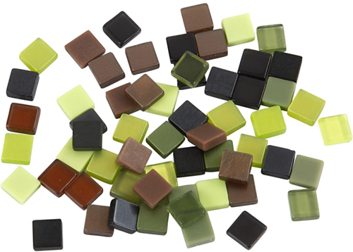 CC Mini Mozaïek 5mm Groen Harmonie 25 gr