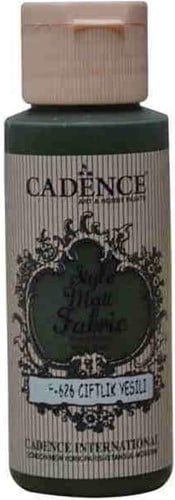 Cadence Style Mat Textielverf 59ml Farm Green