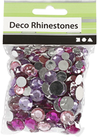 CC Strasstenen Rond Paarse Harmonie 6-12 mm 360 stuks-2