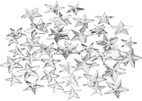 CC Strasstenen Sterren Zilver 6-14 mm 360 stuks