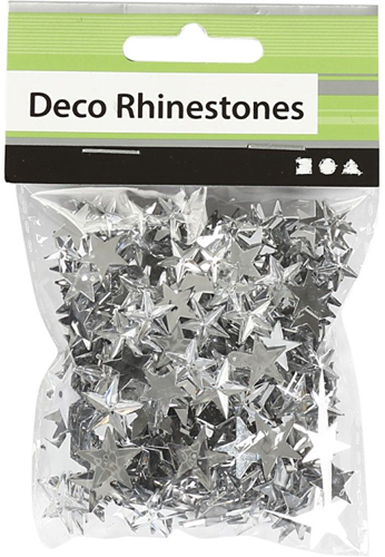 CC Strasstenen Sterren Zilver 6-14 mm 360 stuks-2