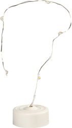 CC LED-Lichterkette 27 cm Silber