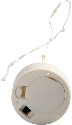 CC LED String of Lights, silver, L: 27 cm, 1 pc-2