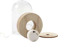 CC LED Lichtslinger 27 cm Zilver-3
