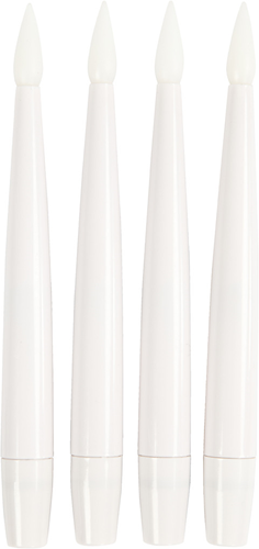 CC LED Kerstboomlampjes 15,5 cm Wit 4 stuks