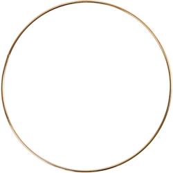 CC Metalen Ring 30 cm Goud