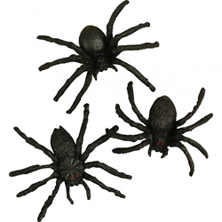 CC Schwarze Spinnen 10 Stück