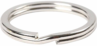 CC Key Chain, silver-plated, Dia. 28 mm, 4 pc/ 1 pack