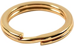 CC Splitring Goud 15mm 15 stuk