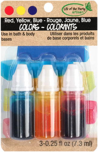 Life of the Party Zeepkleurstof Set 3x7,3 ml Primair
