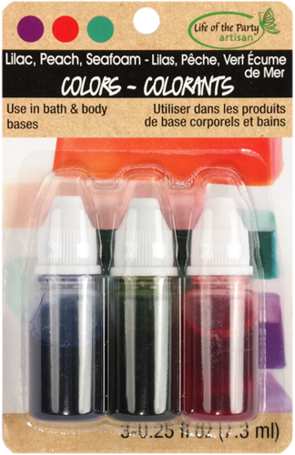 Life of the Party Zeepkleurstof Set 3x7,3 ml Pastel