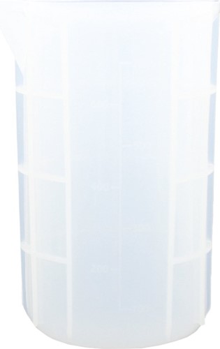 Jesmonite Maatbeker 750ml flexibel silicone
