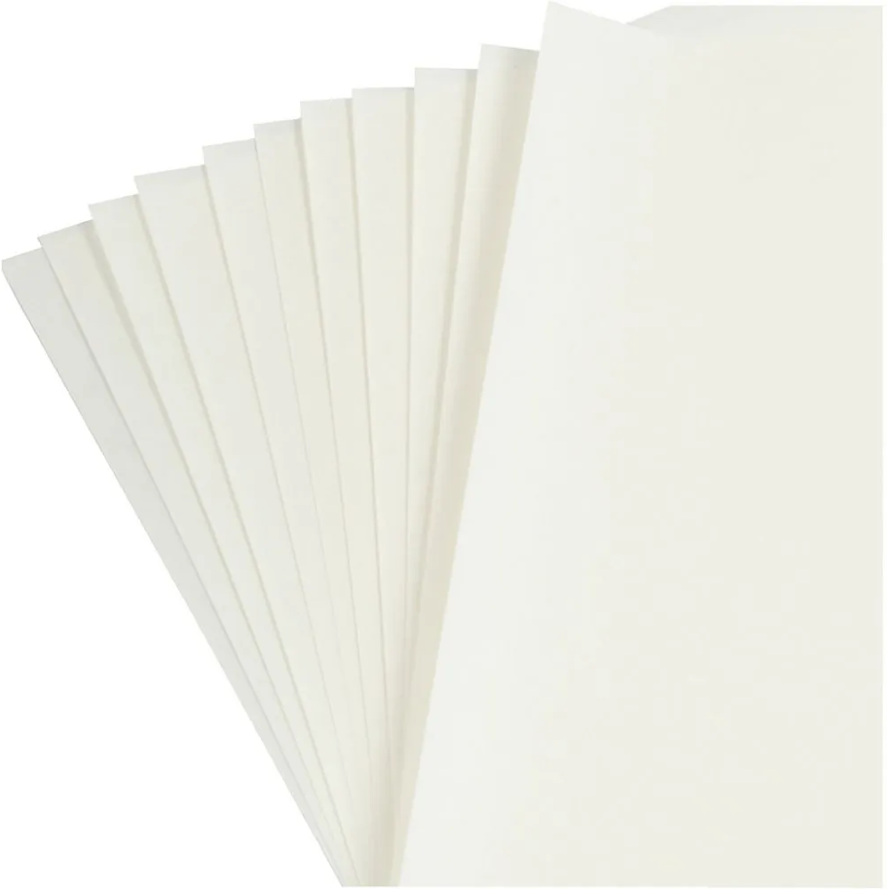 CC Light paper, white, 30x30 cm, 80 g, 12 sheet/ 1 pack iHobby