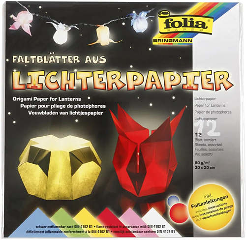 CC Laternenpapier 30x30 cm Multi 12 Blatt-3