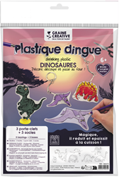 GC SHRINKING PLASTIC KIT ACCESORIES DINOSAURS