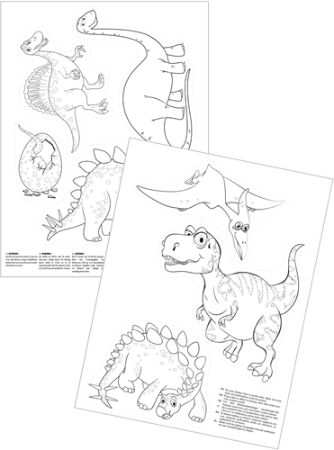 GC Krimpfolie Dinosaurussen Set-2