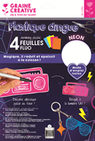 GC A4 Neon Shrink Plastic 4 Sheet