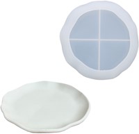 Silikonform Ø 20 cm Unregelmäßige Kreisschale