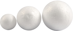 CC Piepschuim Ballen 2, 3, 4 cm, 12 stuks