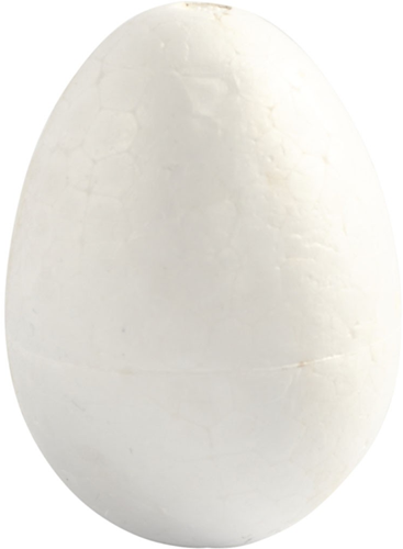 CC Styropor-Eier 6 cm, 5 Stück