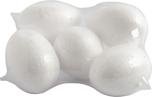 CC Styropor-Eier 6 cm, 5 Stück-3
