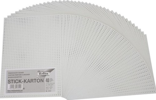 Folia Embroidery Card 40 Sheets 300 gr-2