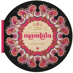 De Lantaarn Kleurboek Mindful & Relaxing Mandala L: 24 x B: 24 x D: 1,9 cm