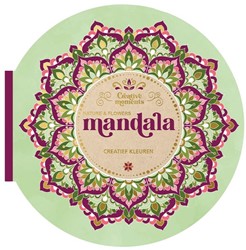 De Lantaarn Kleurboek Nature & Flowers Mandala - L: 24 × B: 24 × D: 1,9 cm