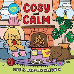 De Lantaarn Kleurboek Sunny Vibes - Cosy & Calm L: 25 x B: 25 x D: 0,5 cm