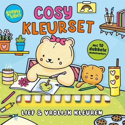 The Lantern Sunny Vibes - Cute Coloring Set