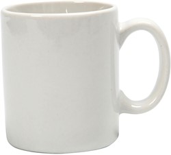 CC Mugs, white, H: 7 cm, Dia. 6 cm, 1 pc
