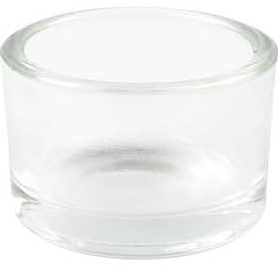 CC Glazen Waxinelicht 3,2x5 cm 48 stuks