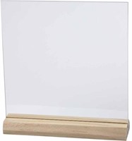 CC Glazen Plaat met Houder 15,5x15,5 cm, 10 stuks
