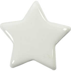 CC Porseleinen Ster 7,5x7,5 cm 20 stuks