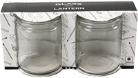 CC Glazen Waxinelicht met hengsel 10 cm 2 stuks-2