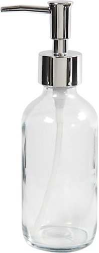 CC Glazen Zeeppomp 19,3 cm Helder