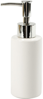 CC Soap dispenser, white, H: 16,5 cm, Dia. 5,5 cm, 150 ml, 1 pc