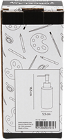 CC Soap dispenser, white, H: 16,5 cm, Dia. 5,5 cm, 150 ml, 1 pc-2