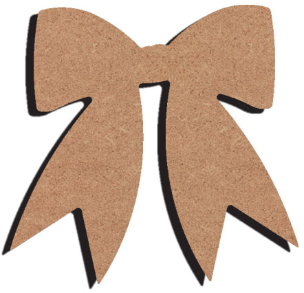 MDF Figuur Strik 15 cm