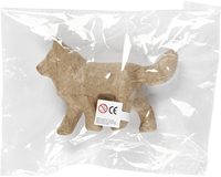 CC Papier Maché Hond 8x11,8 cm-2