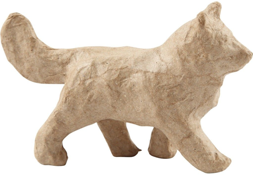 CC Papier Maché Hond 8x11,8 cm-3