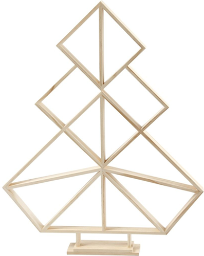 CC Geometrischer Weihnachtsbaum 47x50 cm