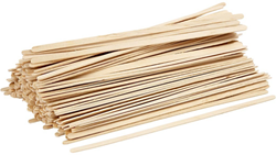 CC Ice lolly sticks, natural, L: 19 cm, W: 6 mm, 200 pc/ 1 pack