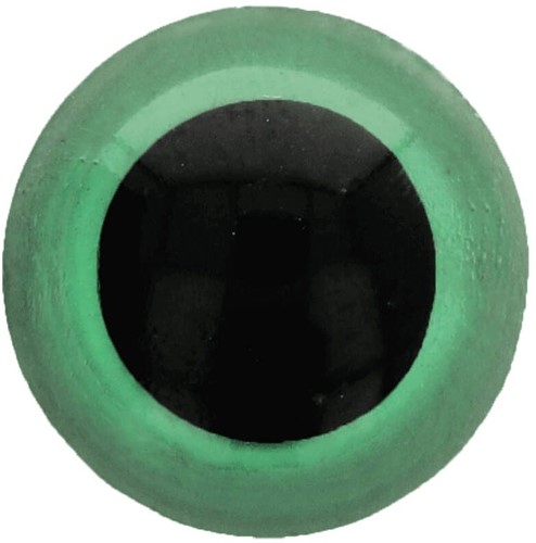 Veiligheidsogen 6 mm Groen
